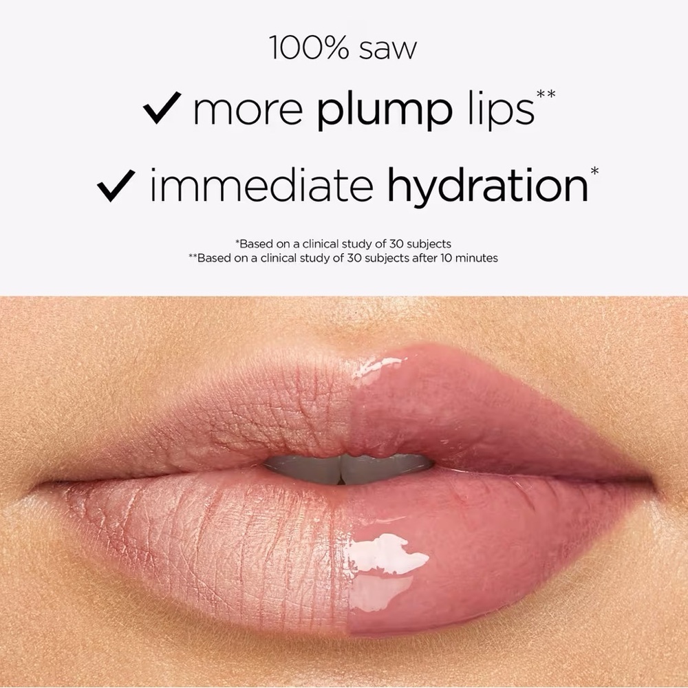 Tarte Apple Crips Shimmer Glass Maracuja Juicy Lip Plump- limited edition, vegan - Picture 5 of 7